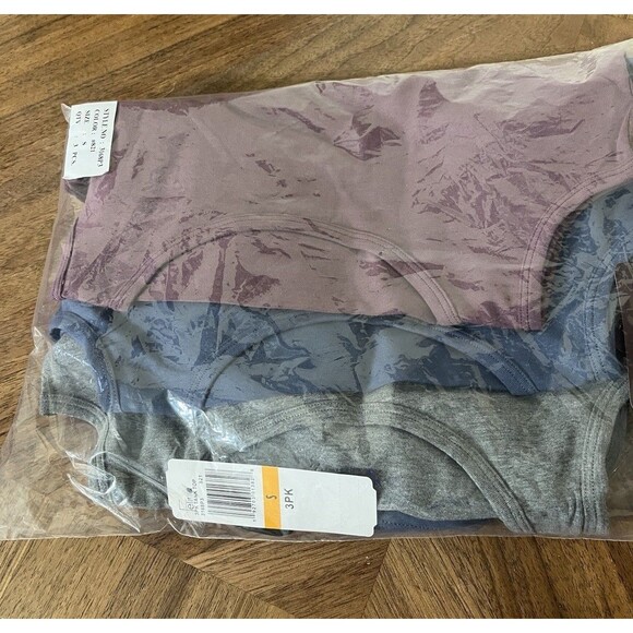 Felina 3 Pack Tank Top Size S Plum Blue And Gray - Picture 4 of 6